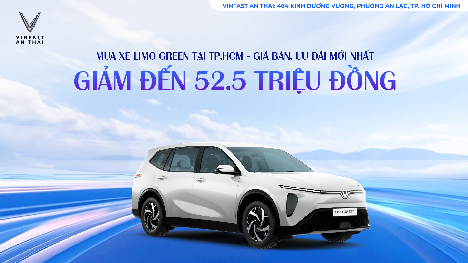 MUA XE LIMO GREEN TẠI TP.HCM - GIÁ BÁN, ƯU ĐÃI MỚI NHẤT, GIẢM ĐẾN 52.5 TRIỆU ĐỒNG